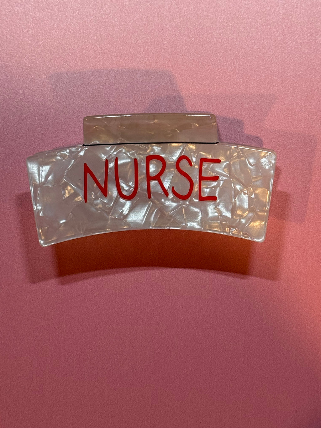 Healthcare-Themed Claw Clips ✨