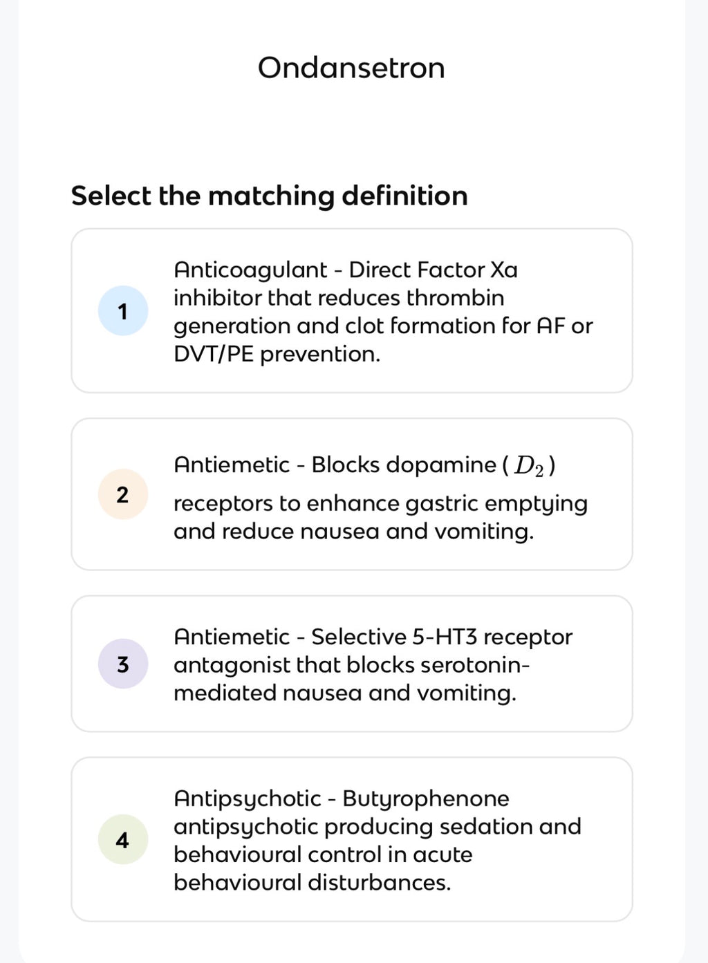 Australian Digital Medication Flashcards