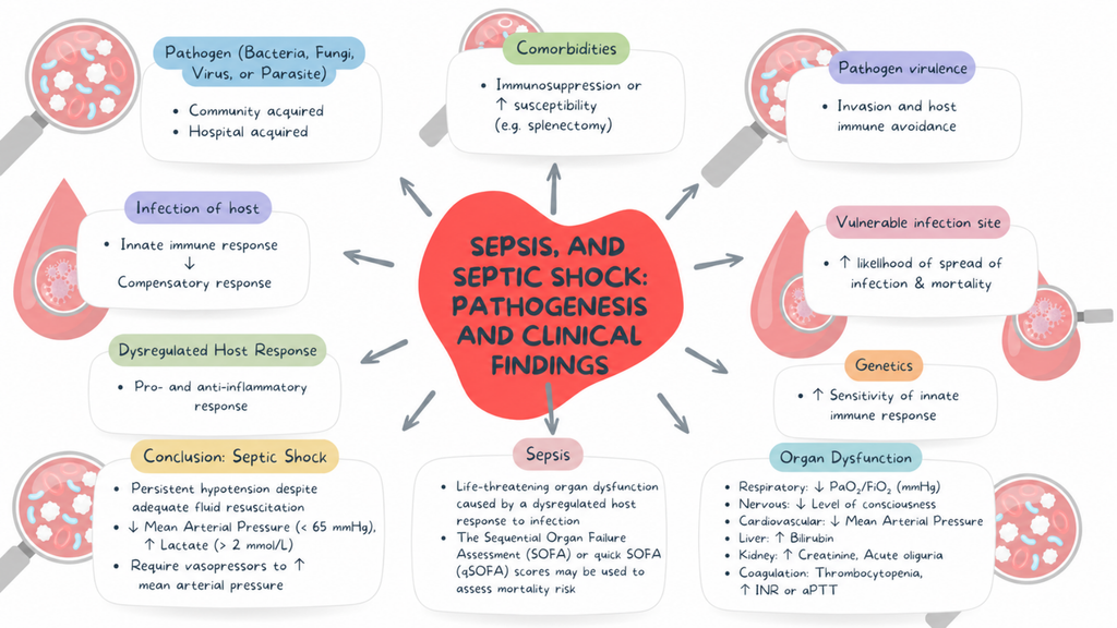 Healthcare Pathophysiology Mind Maps