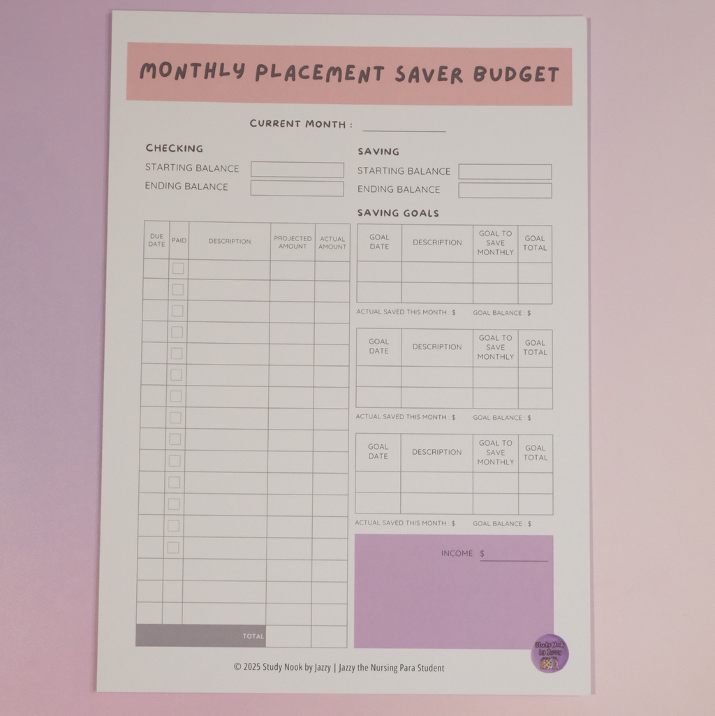 Placement Prep & Reflection Bundle