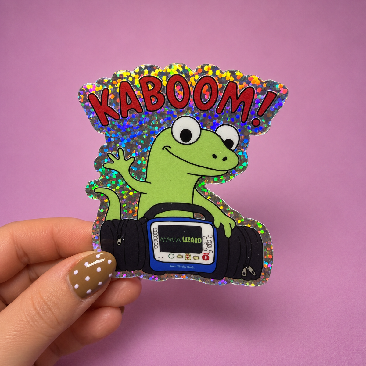 Iconic KABOOM Lizard🦎