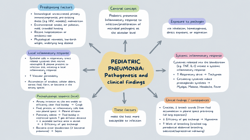 Paediatric Pathophysiology Mind Maps Collection